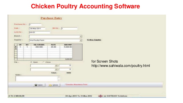 poultry manager software
